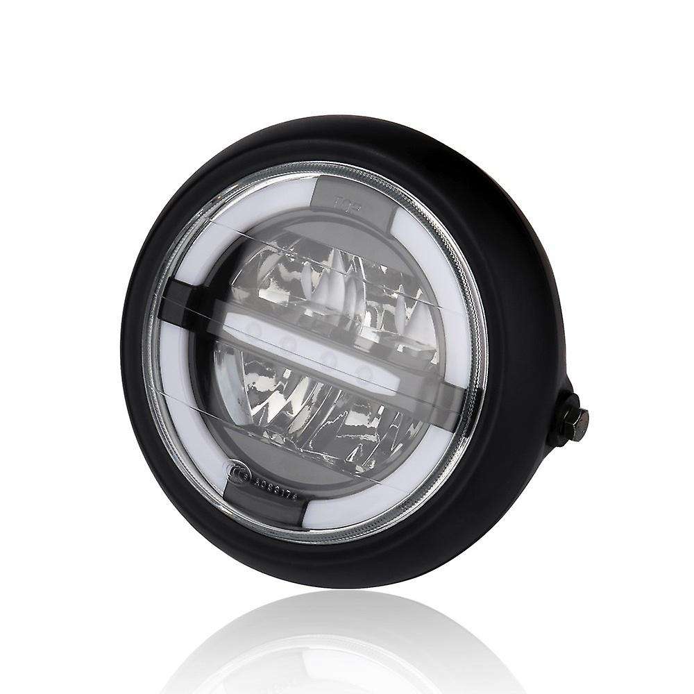 7.5Inch Universal Cafe Round Motorcycle LED Headlight Distance Light Refit Motorcycle Headlight Cafe