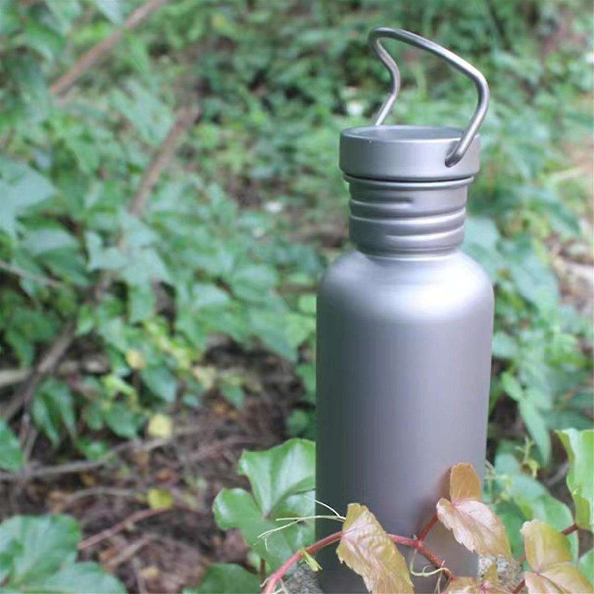 750ml Titanium Water Bottle Outdoor Camping Supplies Tourism Sports Cycling Hiking Camping Water Bot
