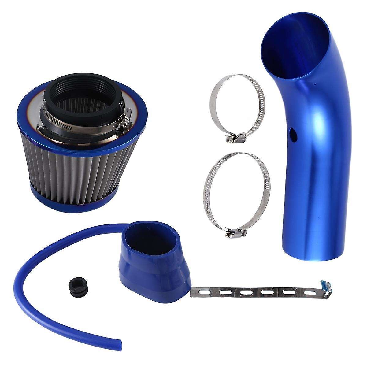 76mm High Flow Air Filter Mushroom Head Car Turbo Pipe Intake Sleeve Intake Filter Universalamp Kit
