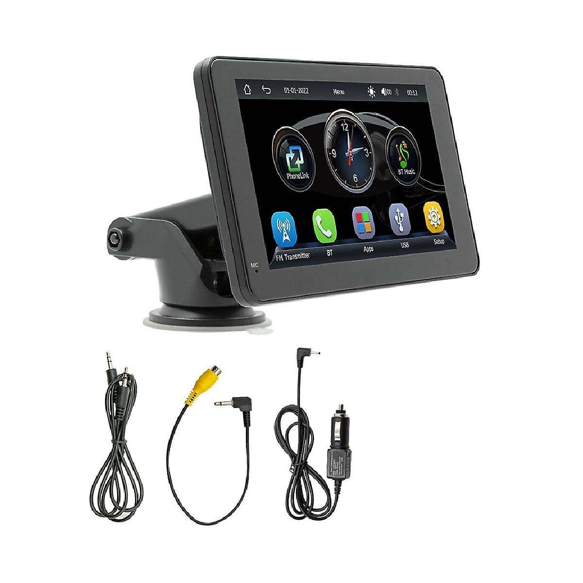 7inch Car Touch 2.5d Screen Wireless Carplay Android Auto Car Portable Radio Bluetooth Mp5 Fm Recei