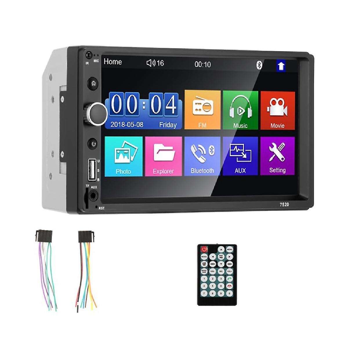 7inch Car Touch Screen Wireless Carplay Car Portable Radio Bluetooth Mp5 7520