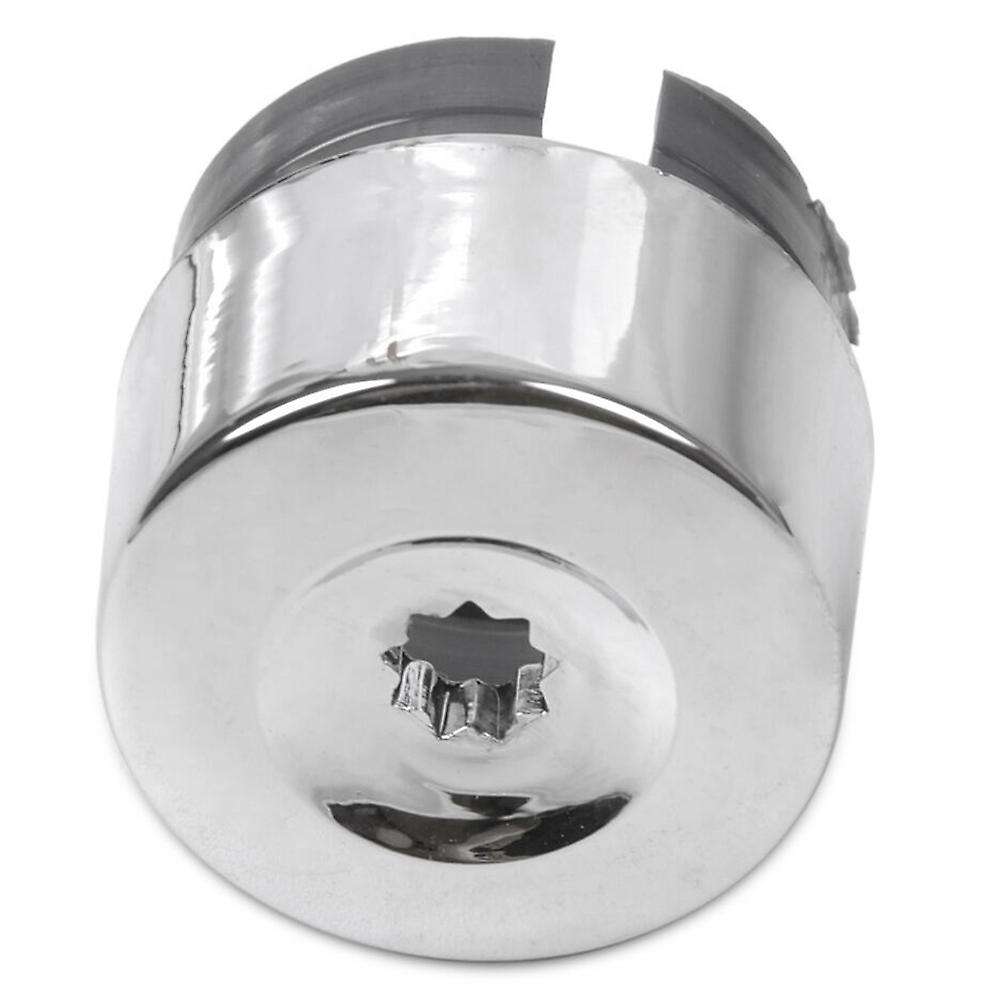 7L6 601 173A 2ZZ 5Pcs Chrome Wheel Lug Bolt Nut Cap Cover for 2004-2017 7L6601173A