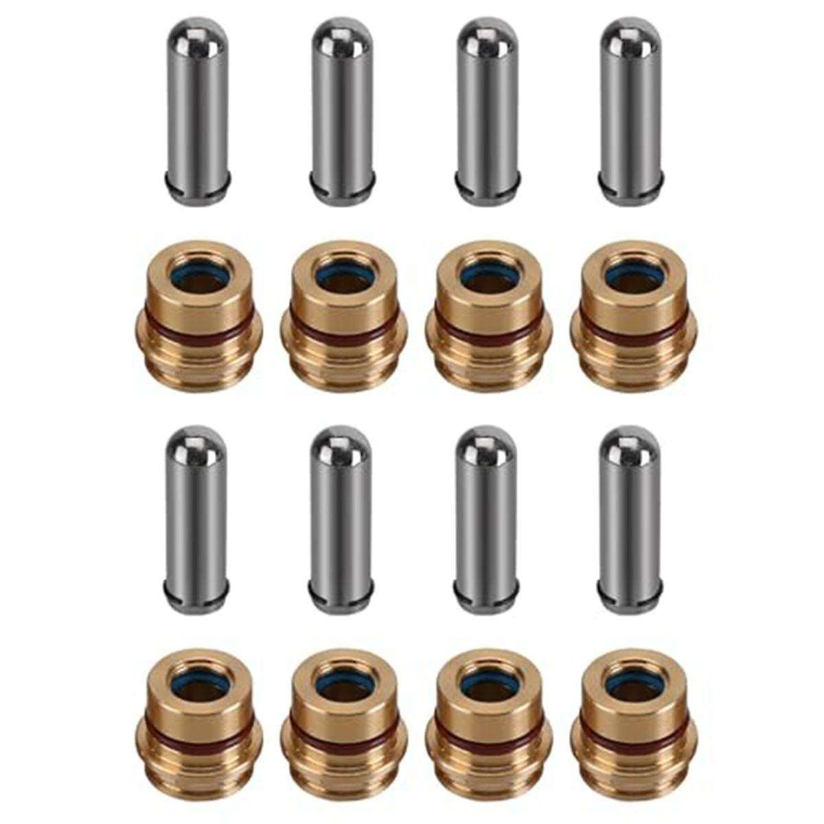 8 Pcs Pilot Valve Pusher 198-1076 1981076 for CAT Excavator 216B3 226B 236B 242B 247B 252B 268B 287