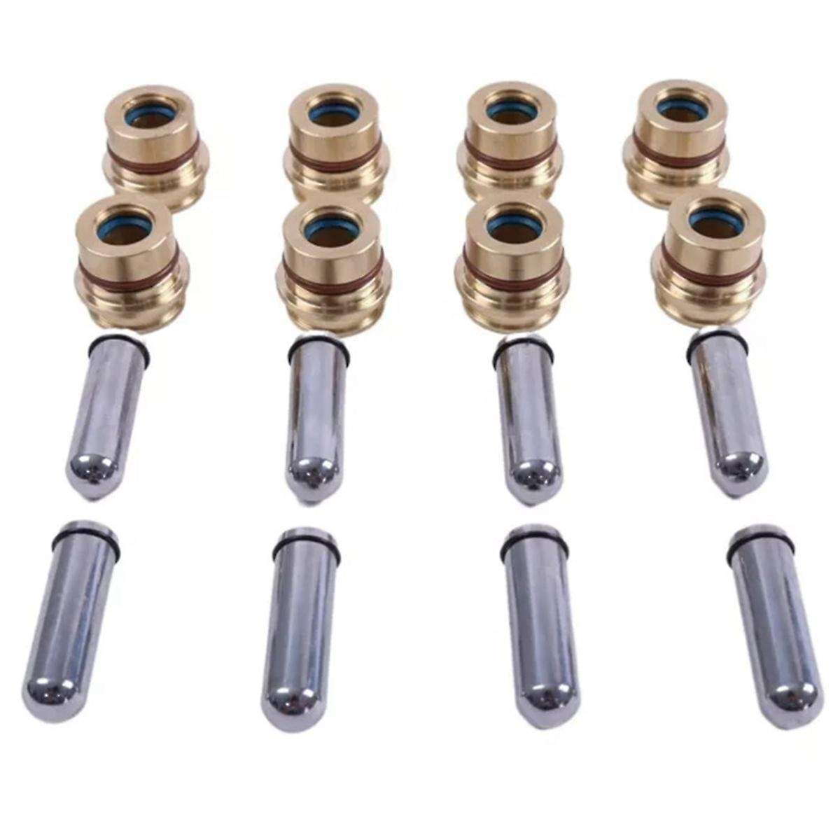 8 Pcs Pilot Valve Pusher 198-1076 1981076 for CAT Excavator 216B3 226B 236B 242B 247B 252B 268B 287