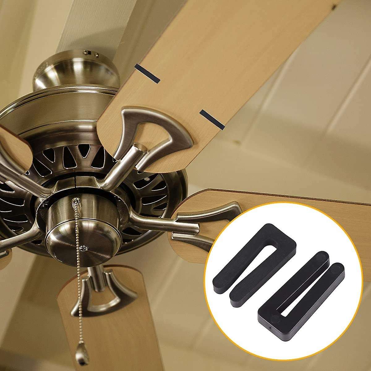 8 Sets Ceiling Fan Blade Balancing Kit Including Metal -Adhesive Gold 3G Weight, Metal -Adhesive Bl
