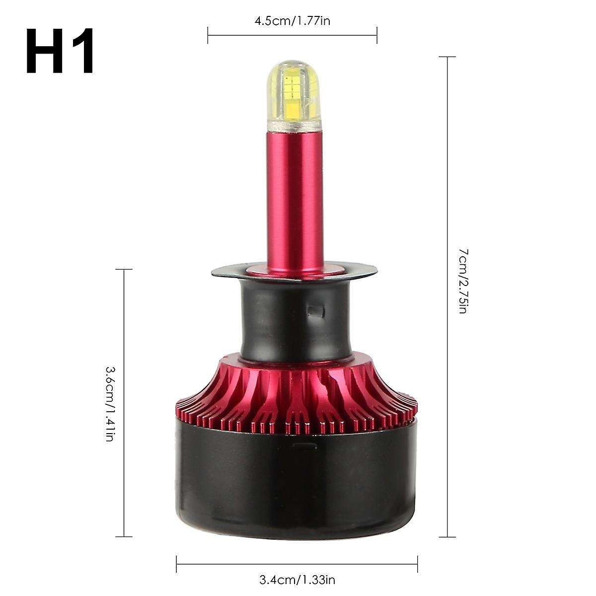 8 Sides Csp 13500Lm Fog Lights Led Headlight Led Auto Lamp 12V 6000K(H1)