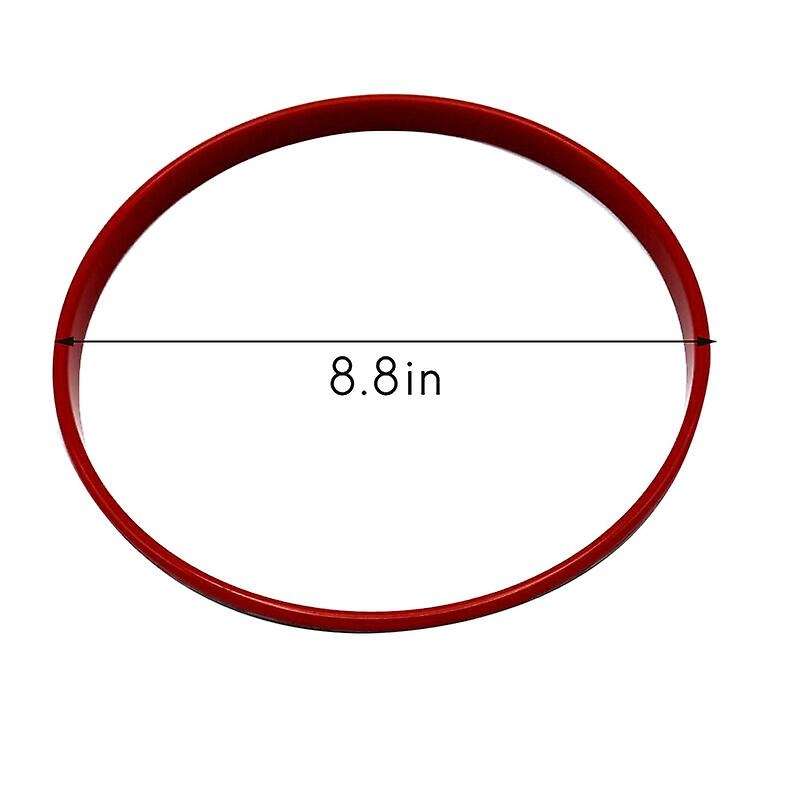8.8 Inch Red Center Console Dashboard Navigation Display Cover Trim Decoration Ring for Mini Cooper