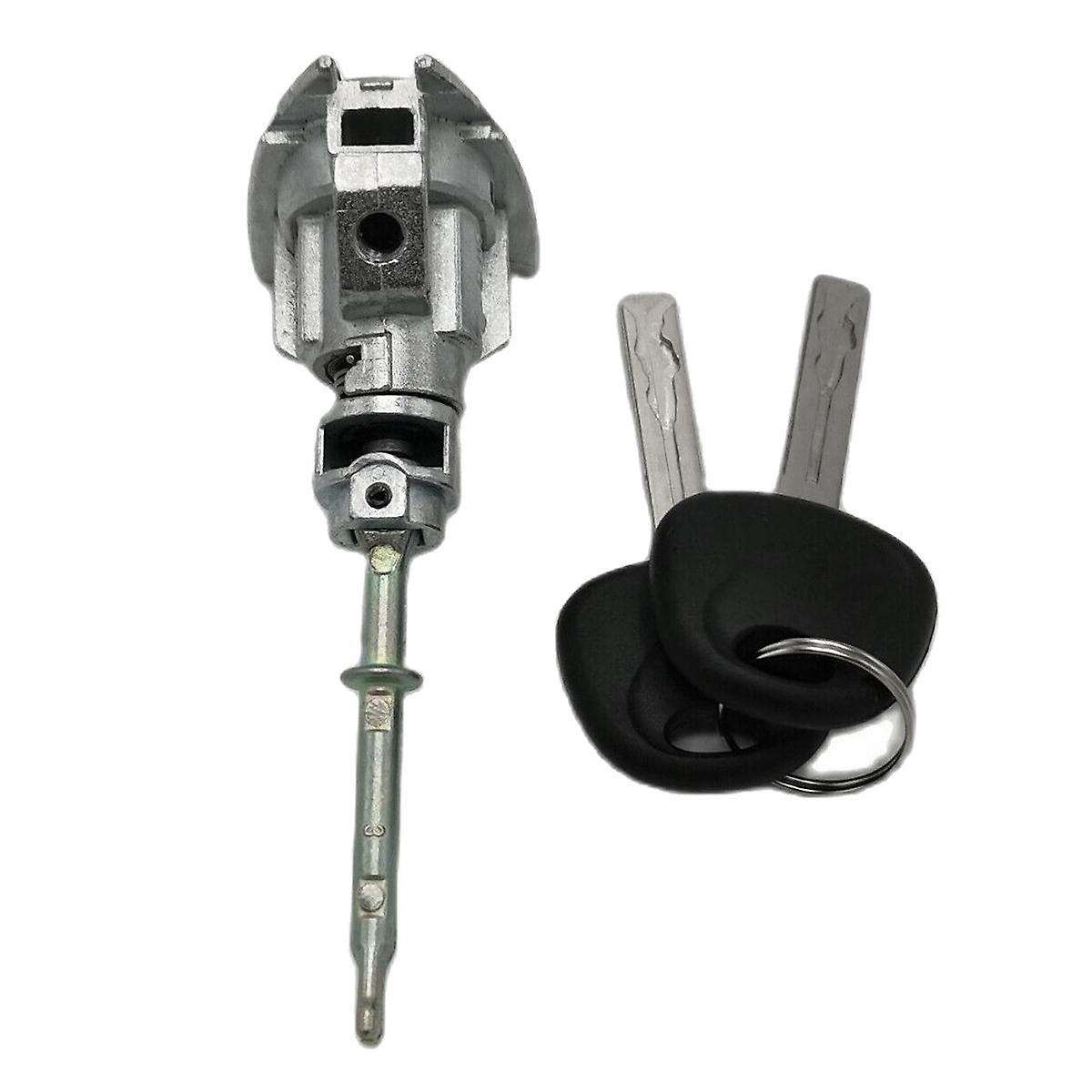 81970-3SA00 Front Door Lock Cylinder W/2 Keys for 2009-2014 Secondary Key Assembly Left Driver Side