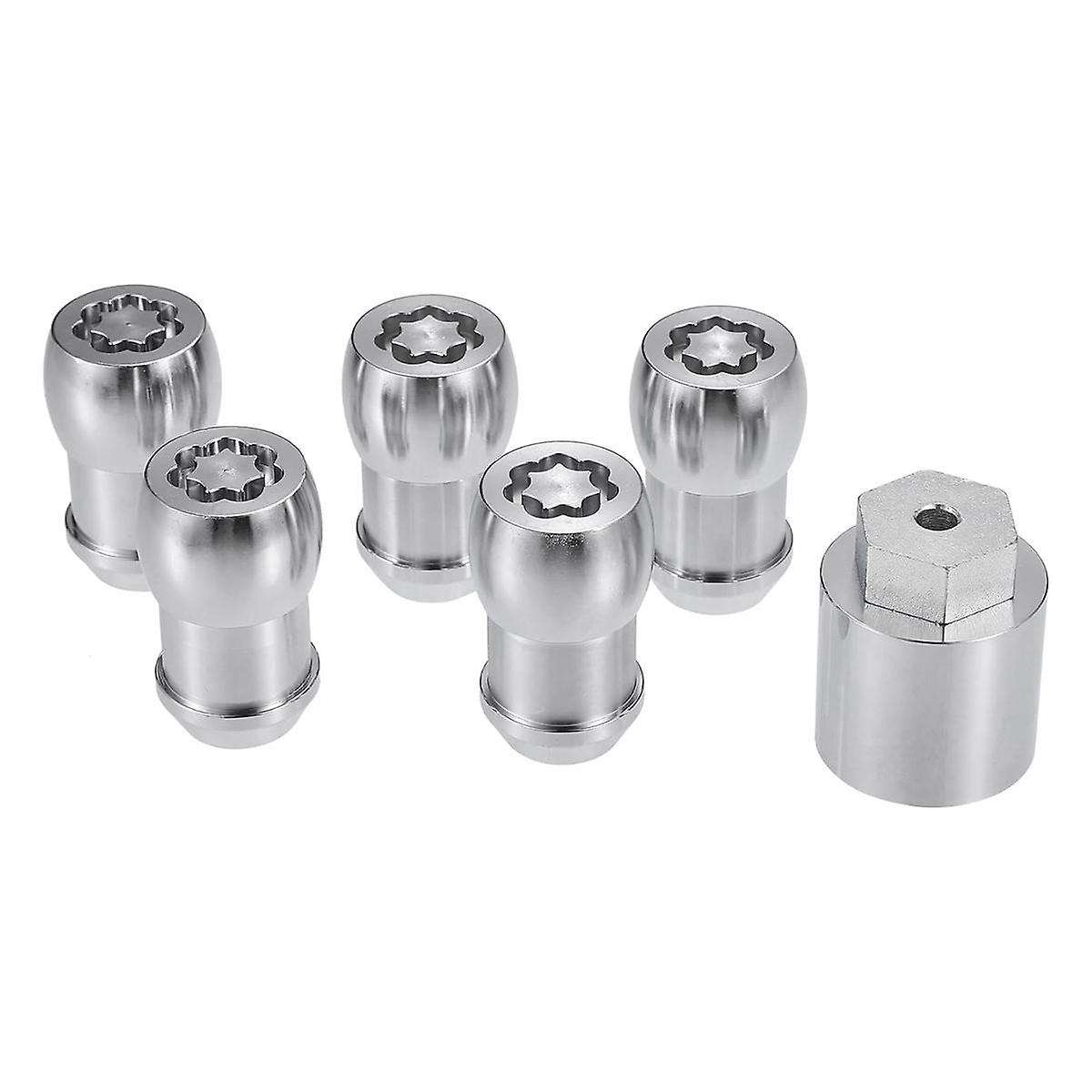 82215711 Wheel Lock Locking Lug Nut Kit with Key for Jl 2018-2024 2020-2024