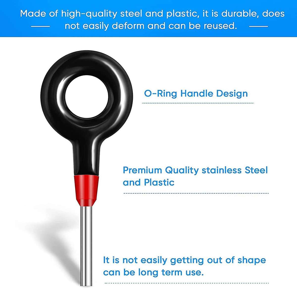 82PCS Terminal Extractor Removal Tool Kit Depinning Key Tool Set for Car Household Devices, Tool wi