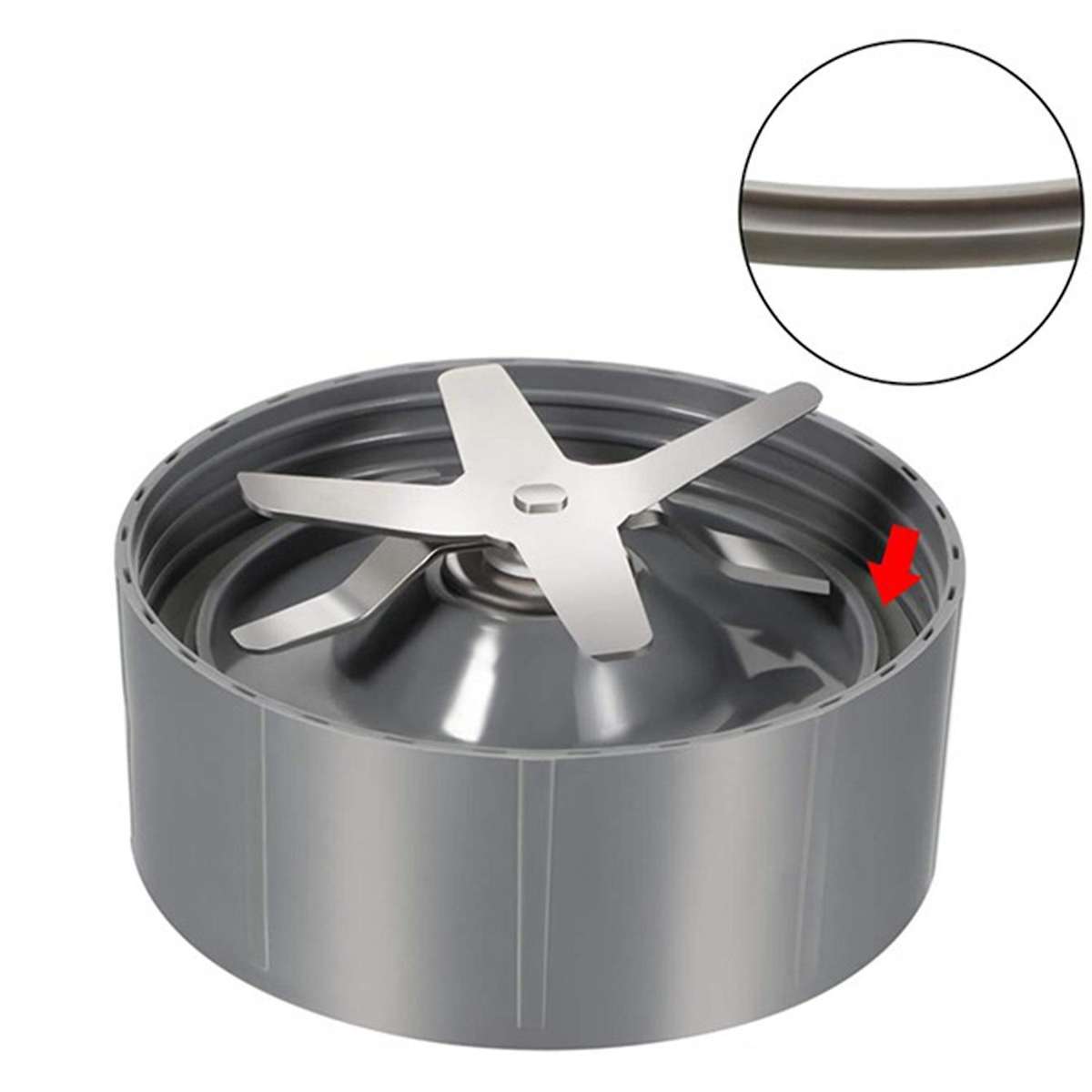 8pack Gray Gaskets Replacement Part for 600w 900w Blenders Blenders Replacement Part