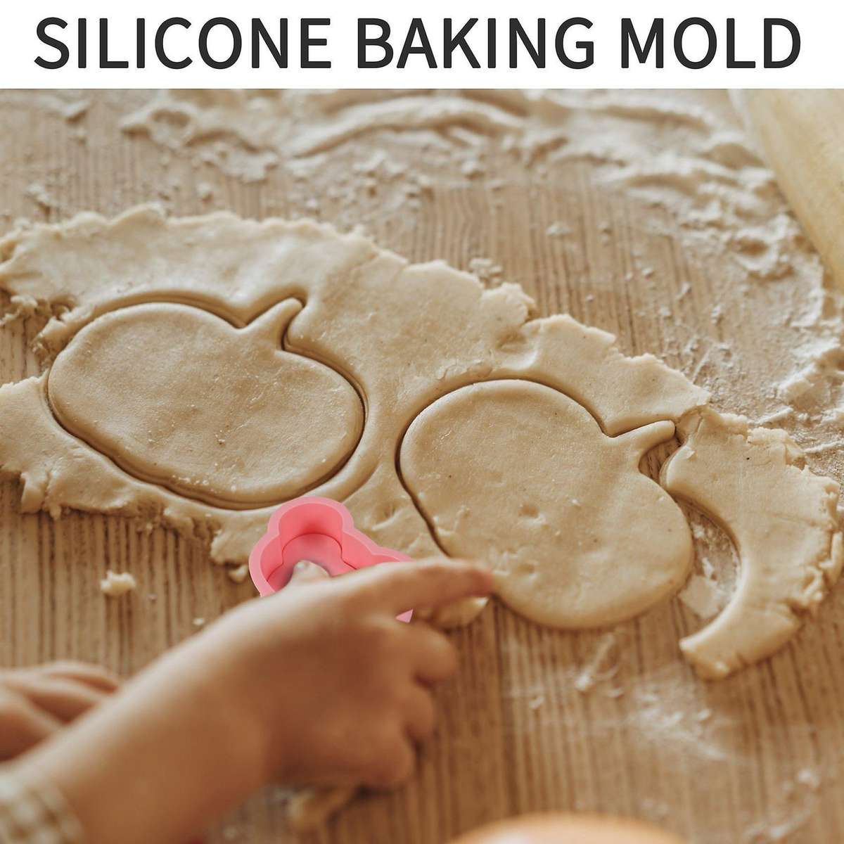 8pcs / Set 3d Cookie Cutter Cookie Mould Baking Mould Cake Party Decoration Tool Cookie Cutter Moul