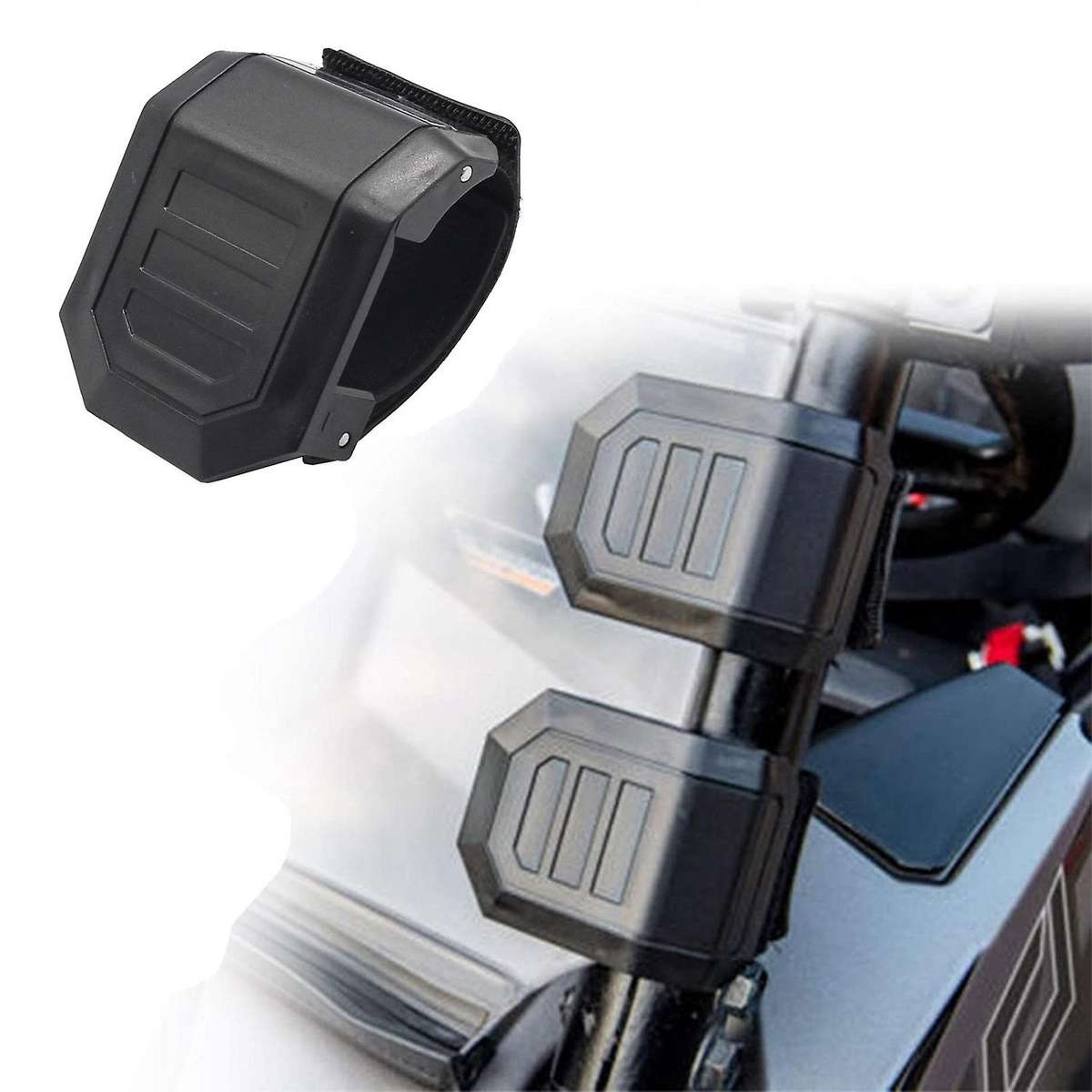 8X UTV Windshield Window HD Clamp Universal for X3 1000 Commander for Pioneer for RZR