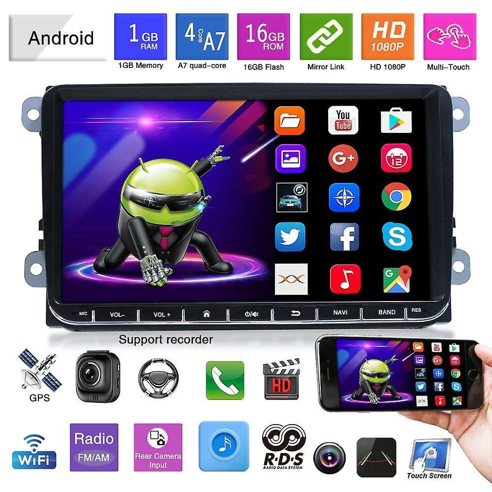 9 Inch Android 9.1 Car GPS Navigation Car Multimedia Player Wifi RDS Fit for GOLF 5 Golf 6 B6