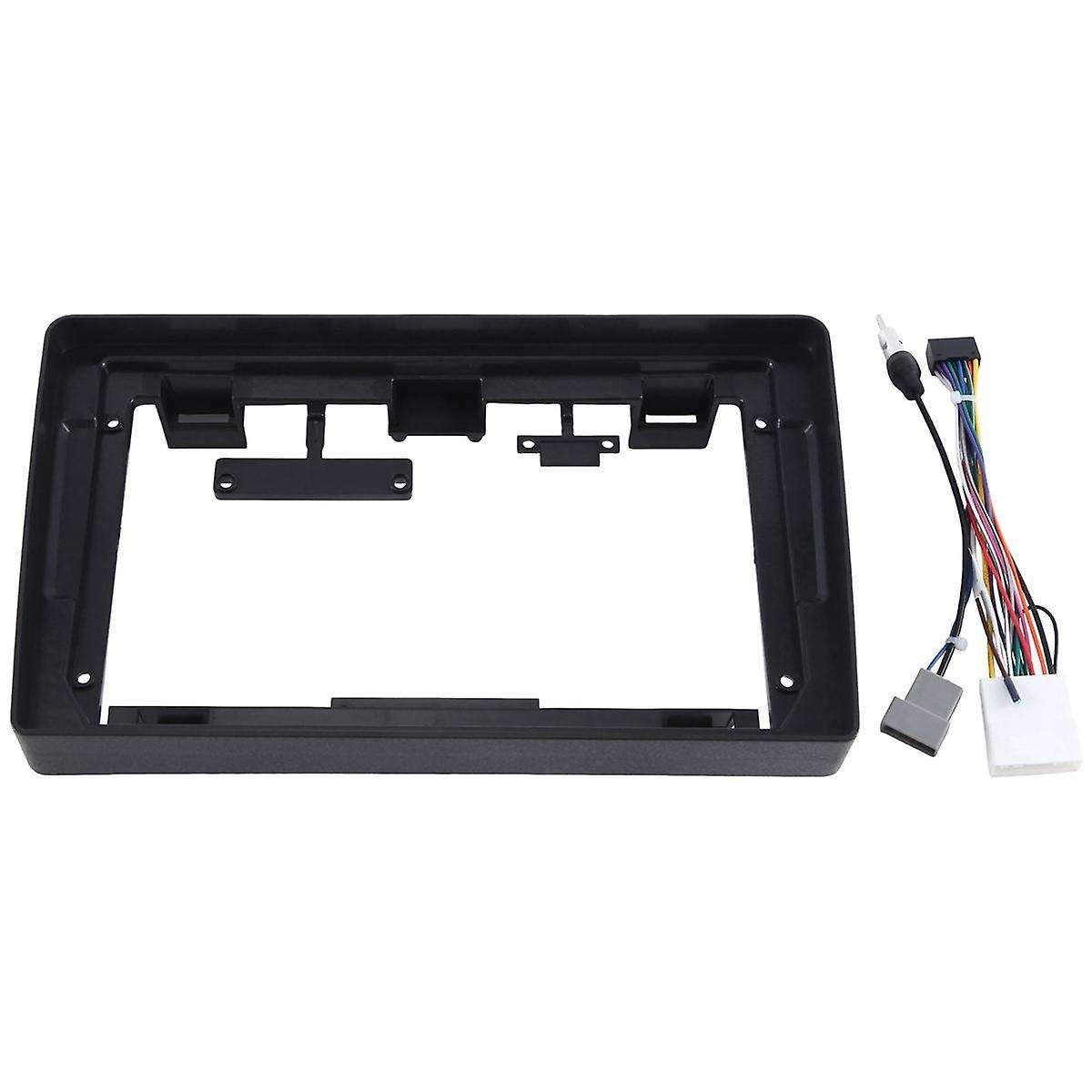 9 Inch Car Radio Frame for Navara D40 2006-2012 Dash Kit Install Facia Console Bezel Adapter