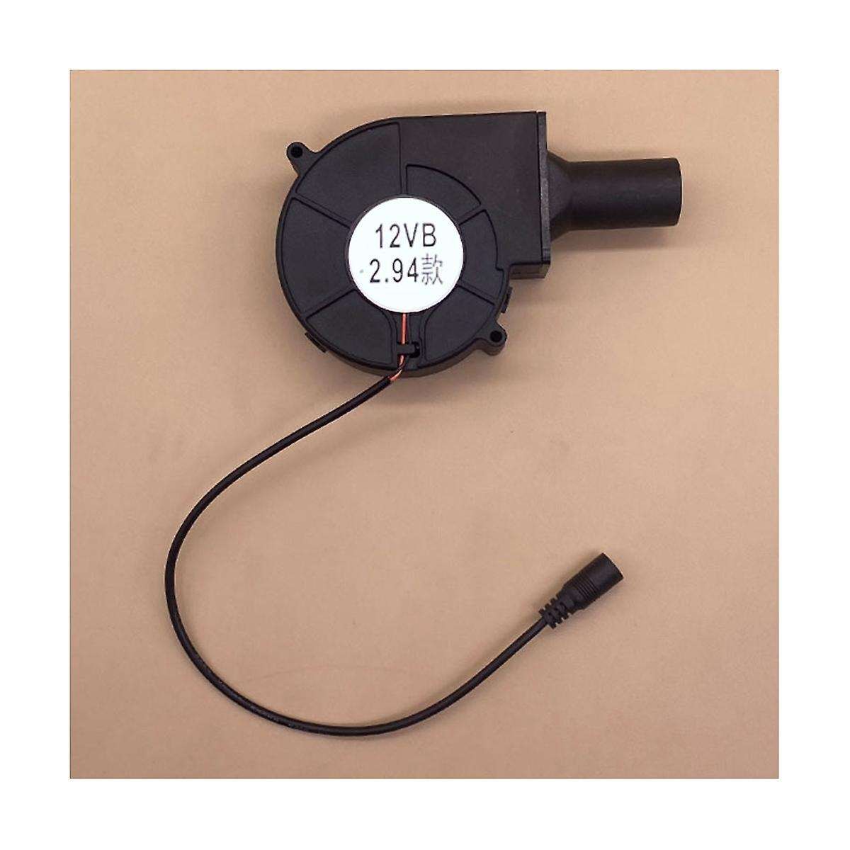 9733 Speed Regulating Air Blower 12v 2.94a Grills Wood Stove for Bbq Camping Picnic Fire Tools Us P