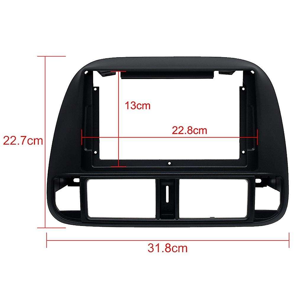 9inch Car Fascia Radio Panel Rhd for (/ek/) 1995-2001 Dash Kit Install Adapter Facia Console Bezel P