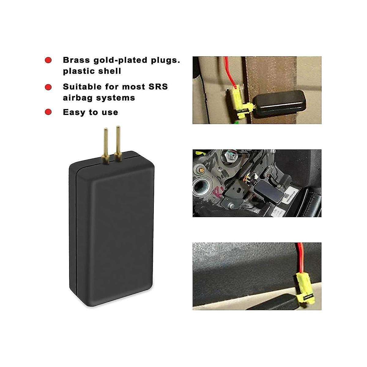9pcs Car Abrs Simulator Detection Tool Resistor Fault Finding Diagnostic Tool Universal Car Air Bag