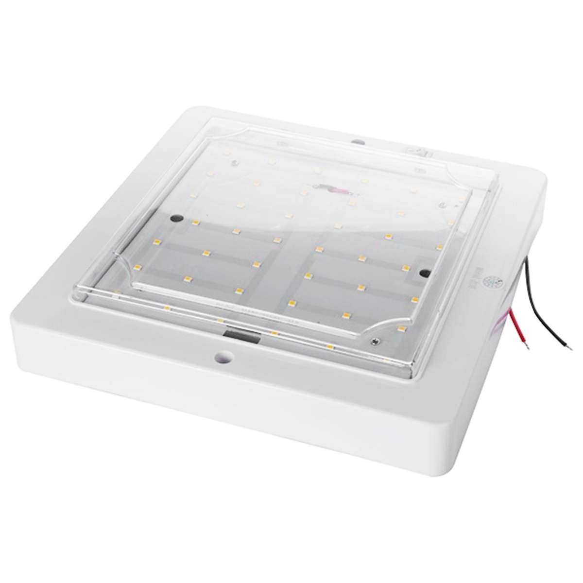 9w 12v Car Caravan Rv Led Interior Roof Ceiling Interior Lamp Dome Light Warm Light