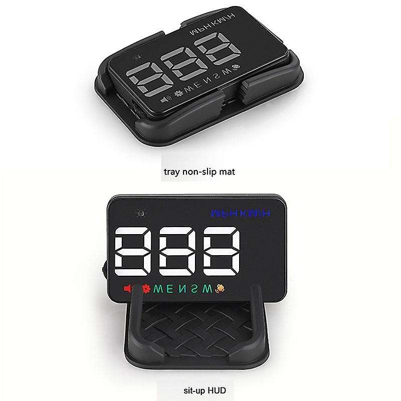 A5 3.5inch HUD Head-Up Display Car-Styling Hud Display Windshield Projector Alarm System Universal A