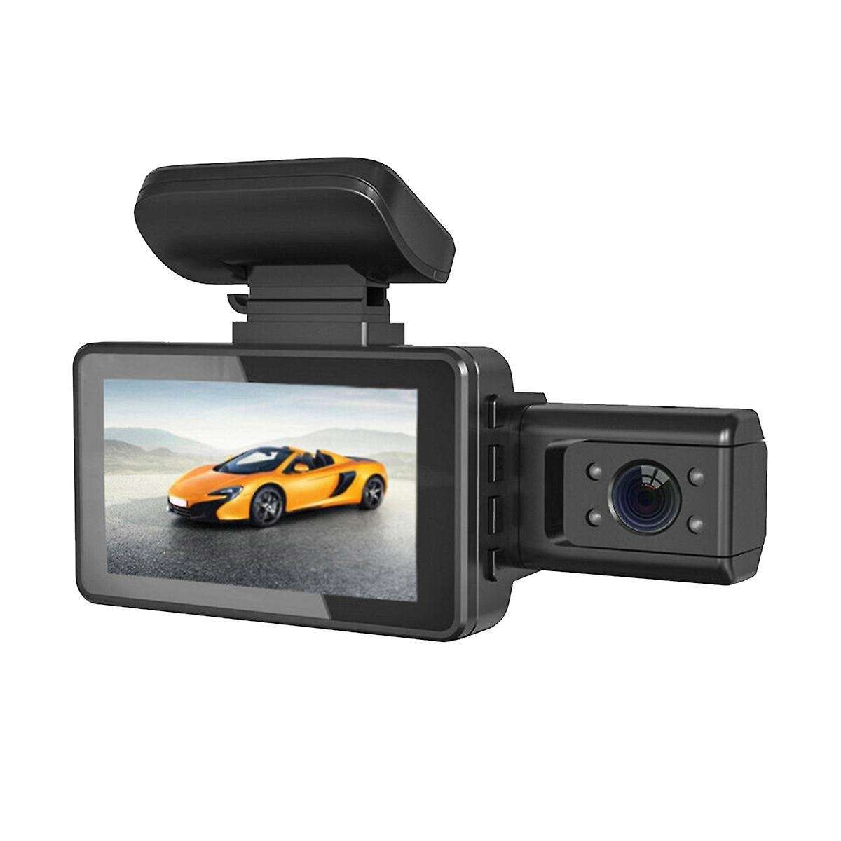 A88 Car Front Car Rotatable Car Camera Video Recorder Car Recorder Night Vision Dual Lens Universal