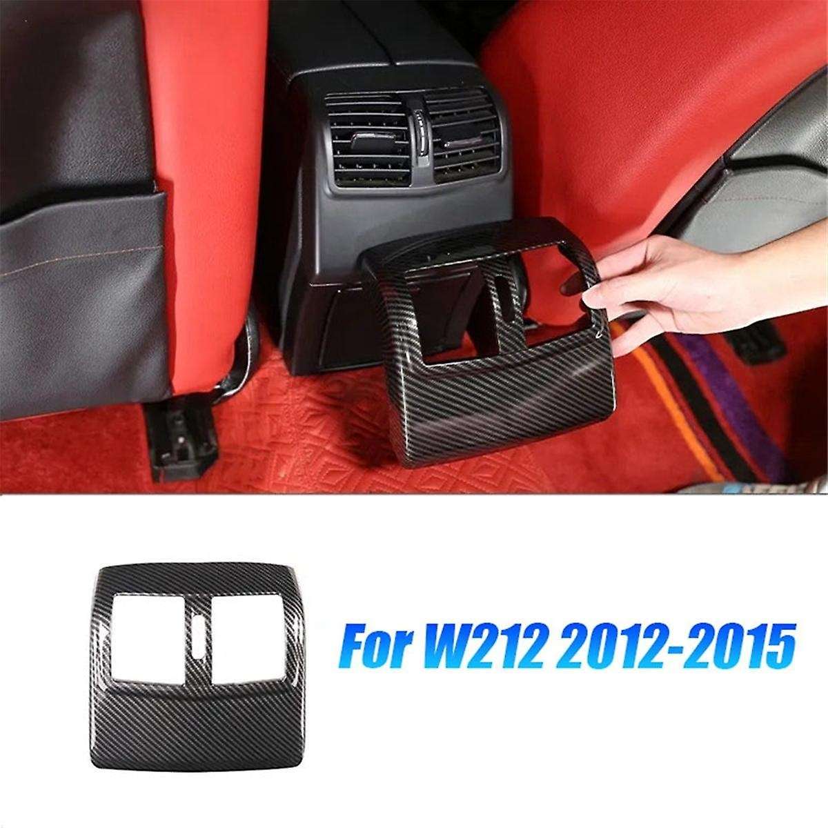 Abs Car Rear Air Outlet Frame Rear Ac Vent Cover Trim Sticker for W212 E-class 2012-2015