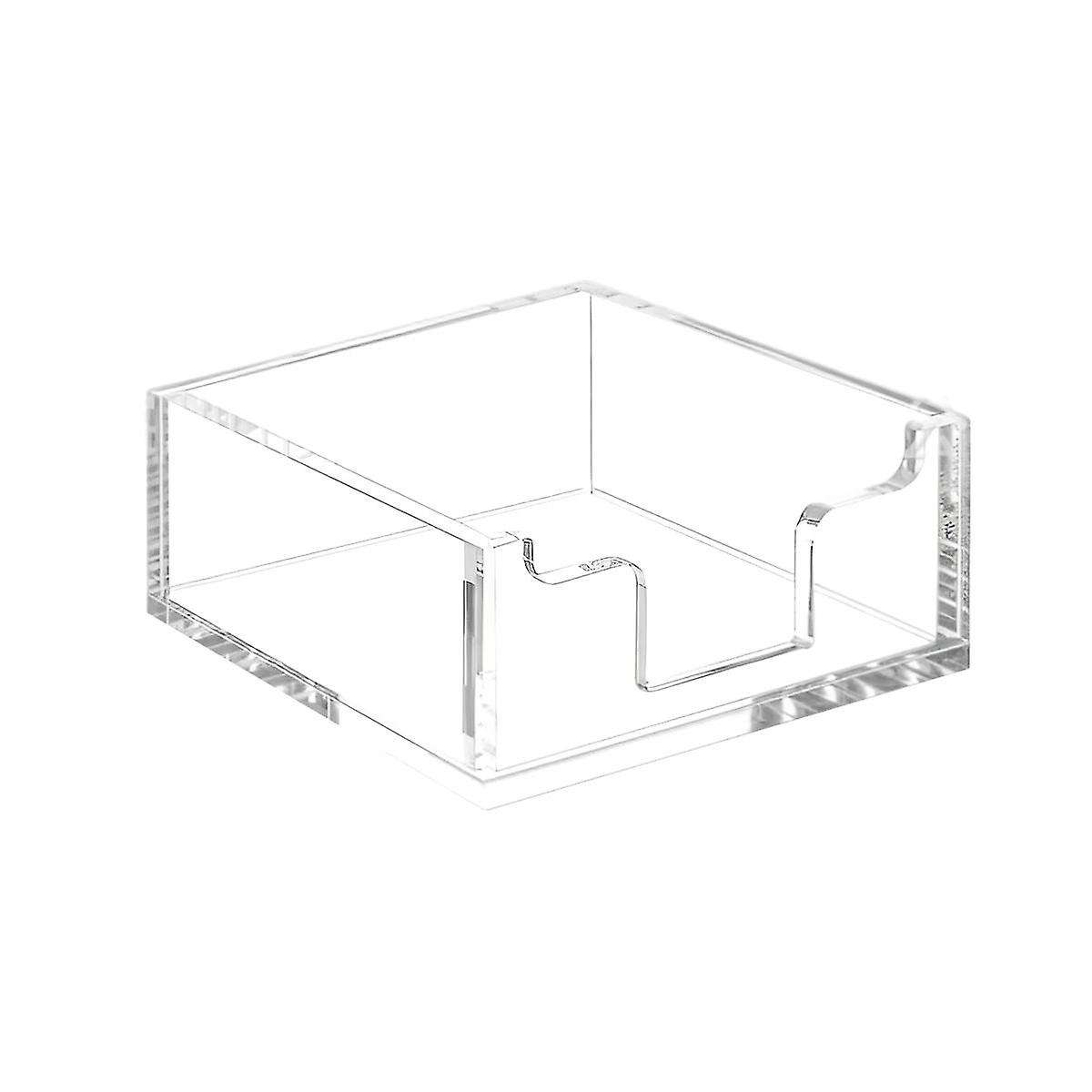 Acrylic Tissue Box Hotel Restaurant Washstand Access Convenient Desktop Tissue Box Storage Finishing