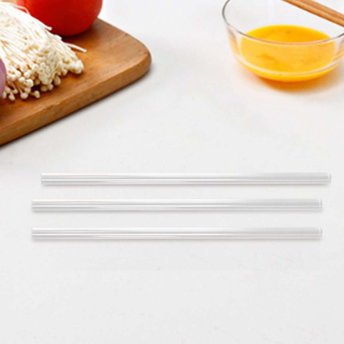 Acrylic Round Cake Disk Set - Cake Discs Circle Base Boards with Center Hole - 2 Comb Scrapers (4 Pa