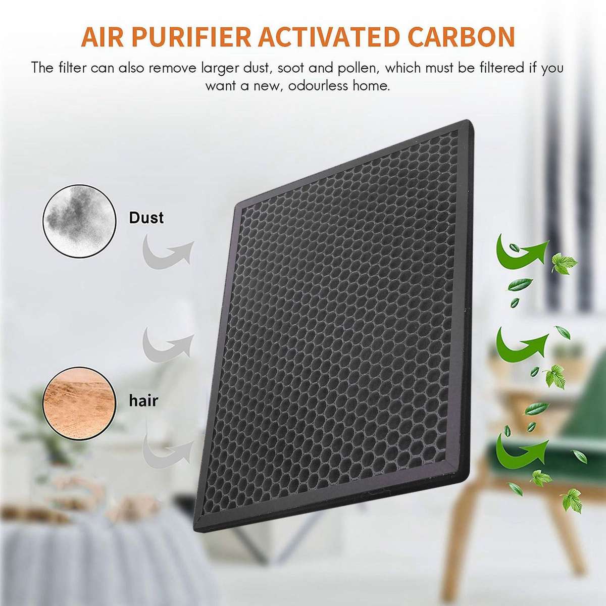 Active Carbon Replacement Filter for Purifiers AC2889/10, AC288710, AC2882/10,AC3829/10, FY2422 FY24