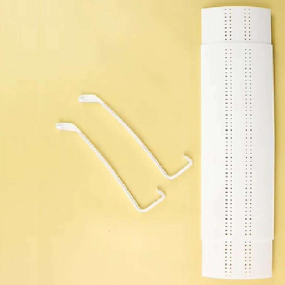 Adjustable Air Conditioner Deflector Confinement Telescopic Air Deflector for Vents Anti Blast Baffl
