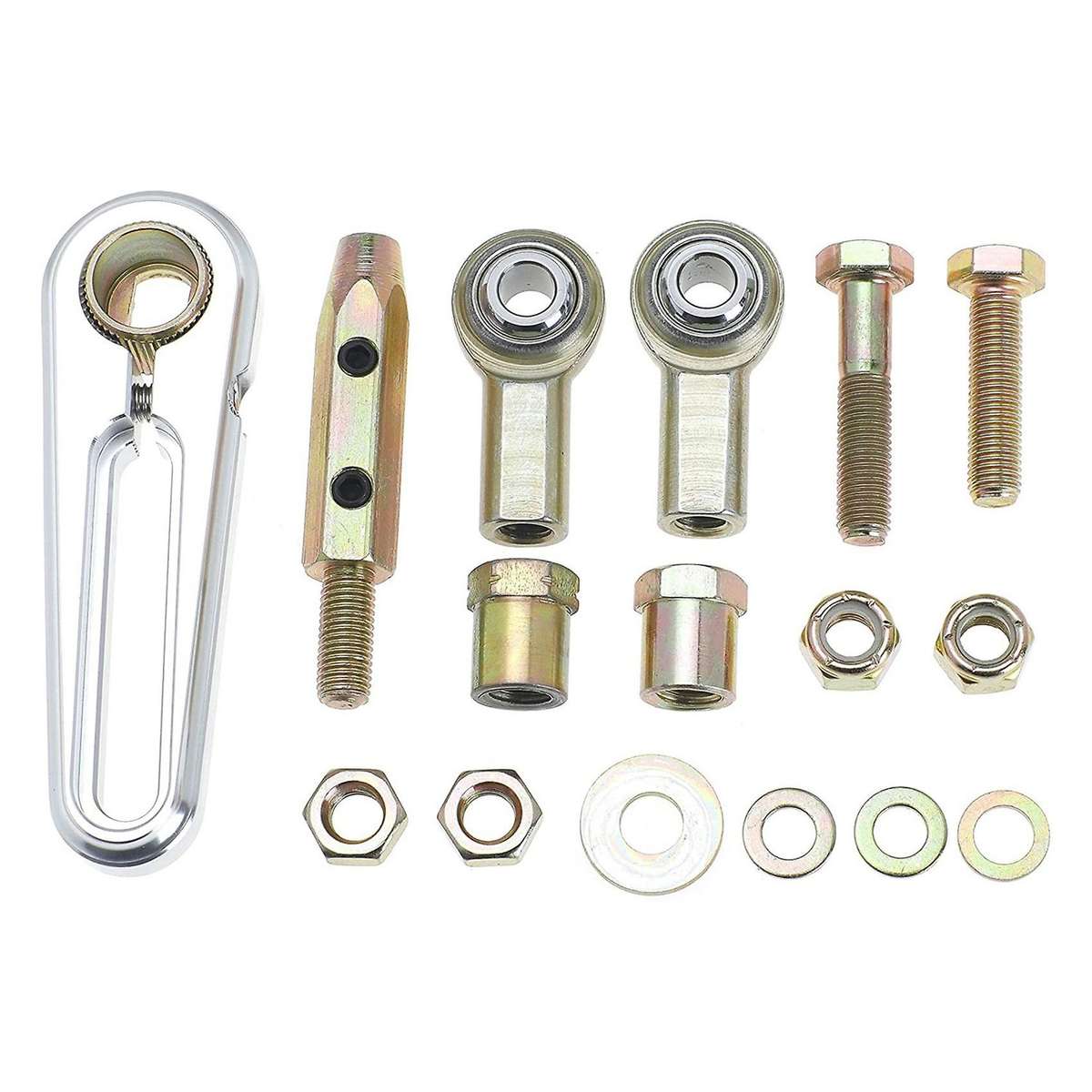 Adjustable Column Arm Shift Linkage Kit for Chevy -350 -400 TH350 TH400 700-R4 700R4 TH200 -200 TH20