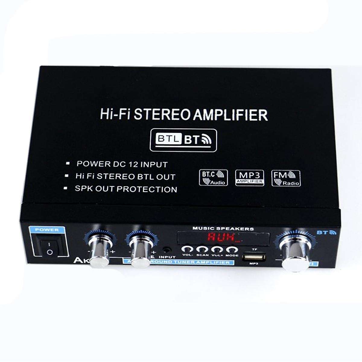 Ak35 Digital Power Amplifier 2-channel Power Amplifier Power Amplifier General Car Supplies Us Plug