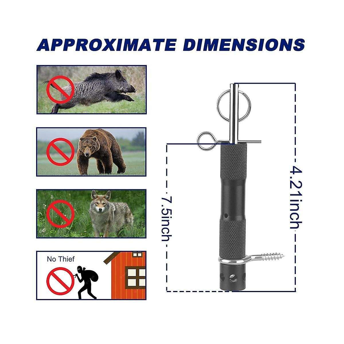 Alarm Signaling Device Perimeter Trip Alarm, Camping Trip Wire Alarm Device, Early Warning Security