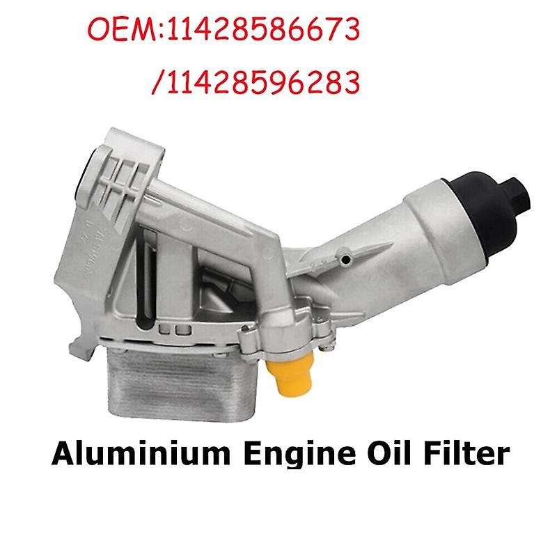 Aluminium Engine Filter Housing with Gasket for F22 F23 F30 F31 F34 G01 G30 11428596283 11428586673