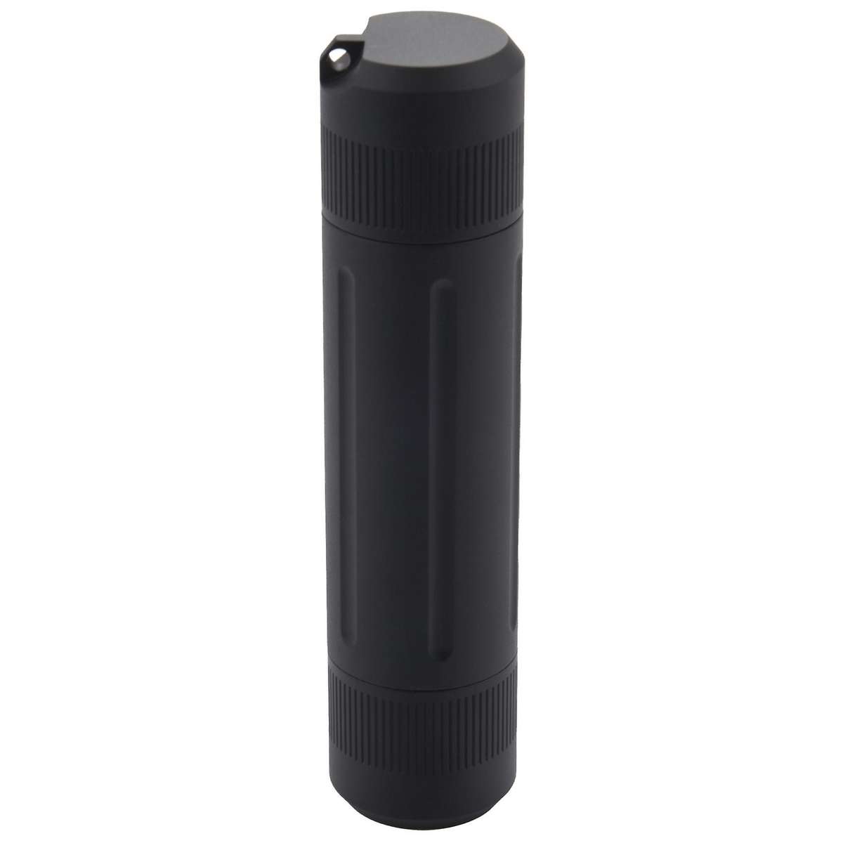 Aluminum Alloy Black Waterproof Bottle Camping Survival Seal Bottle Outdoor Tool