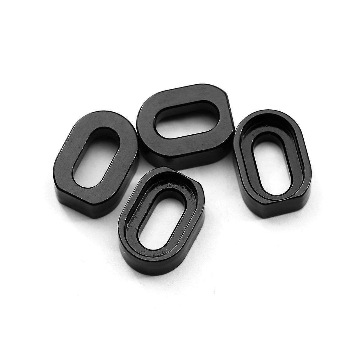 Aluminum Alloy Fixing Motor Base Reinforcement with Screws Kit for 1/5 6S Accessories Black