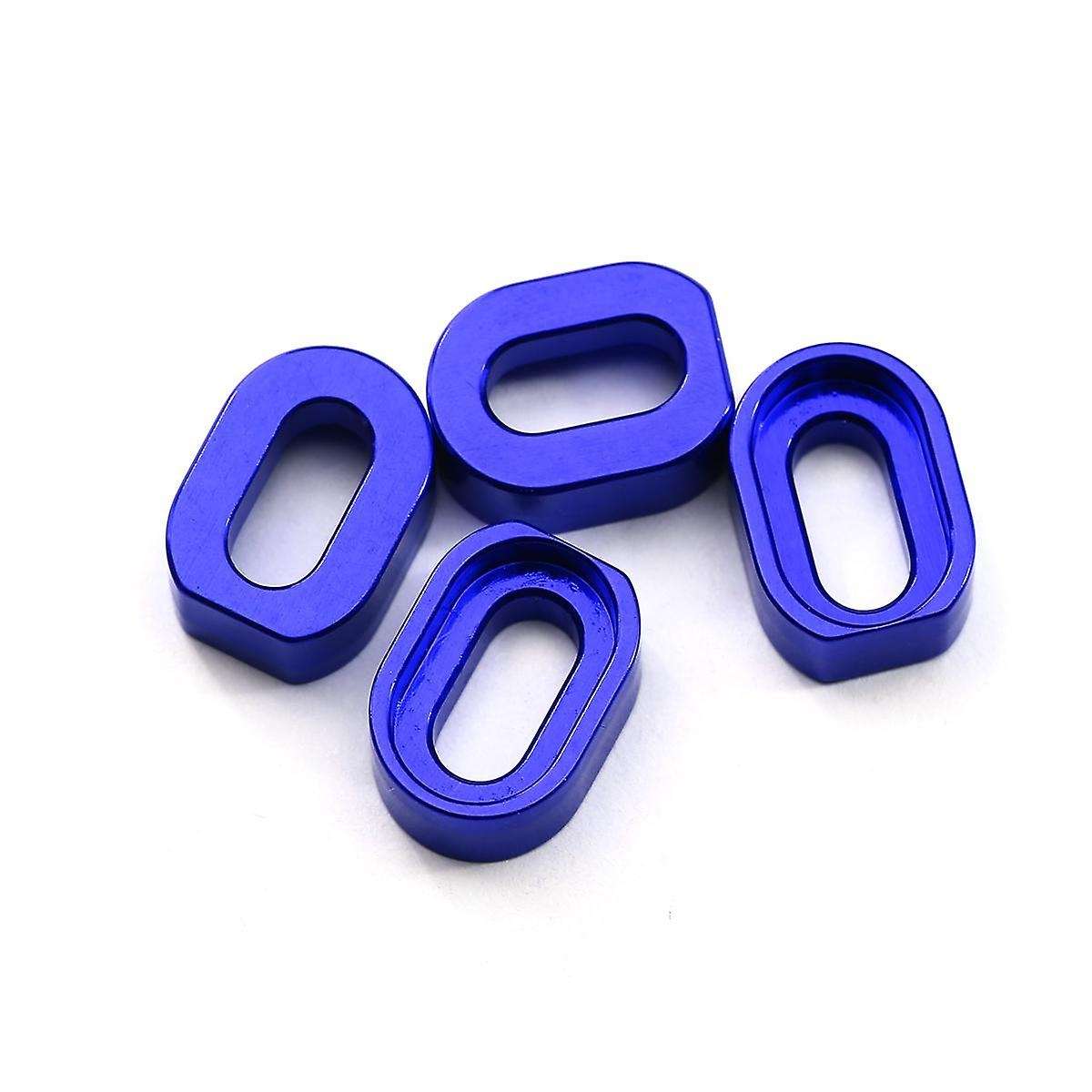Aluminum Alloy Fixing Motor Base Reinforcement with Screws Kit for 1/5 6S Accessories Blue