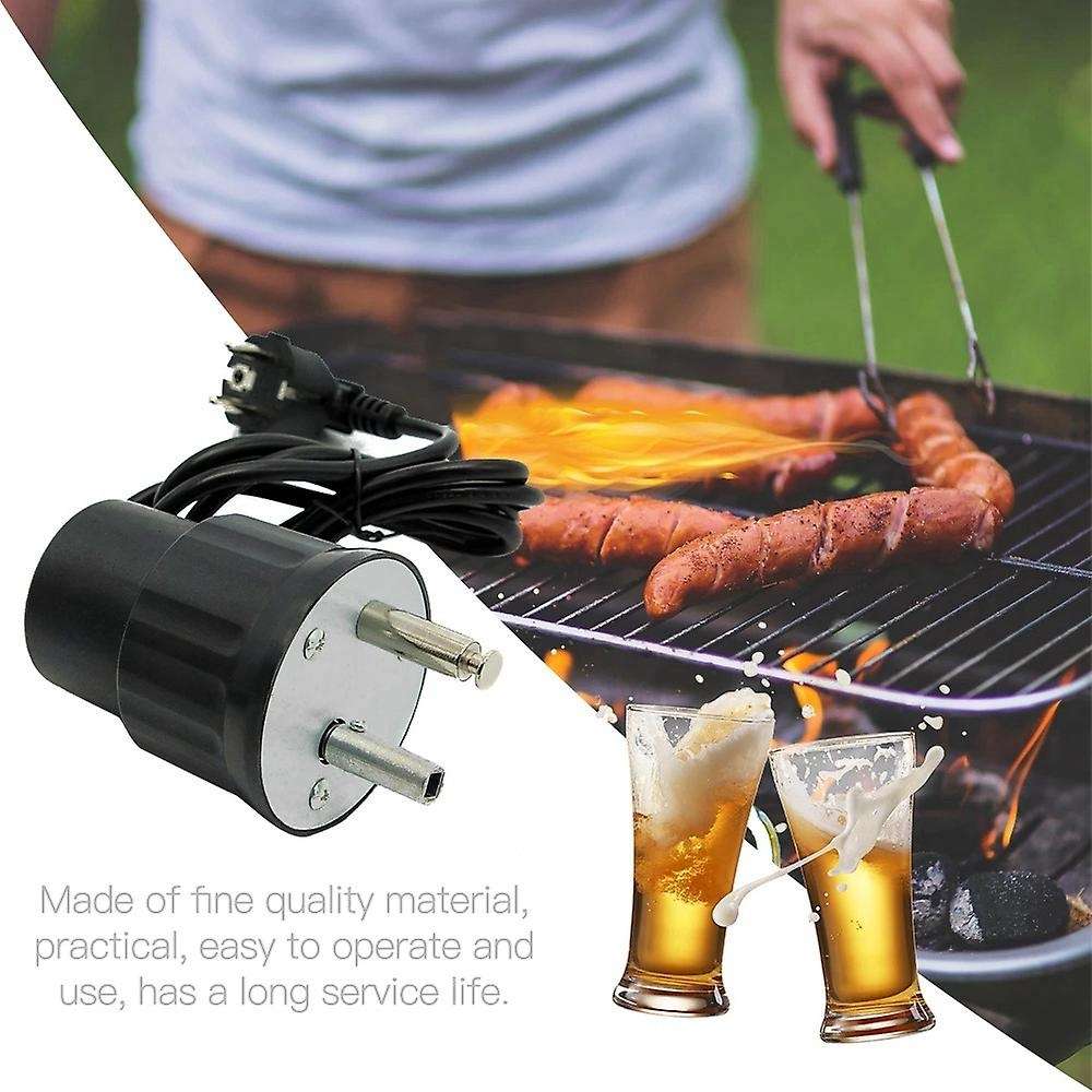 Aluminum Electric BBQ Grill Rotating Motor Barbecue Rotisserie Rotator Engine for Kitchen Motor Tool