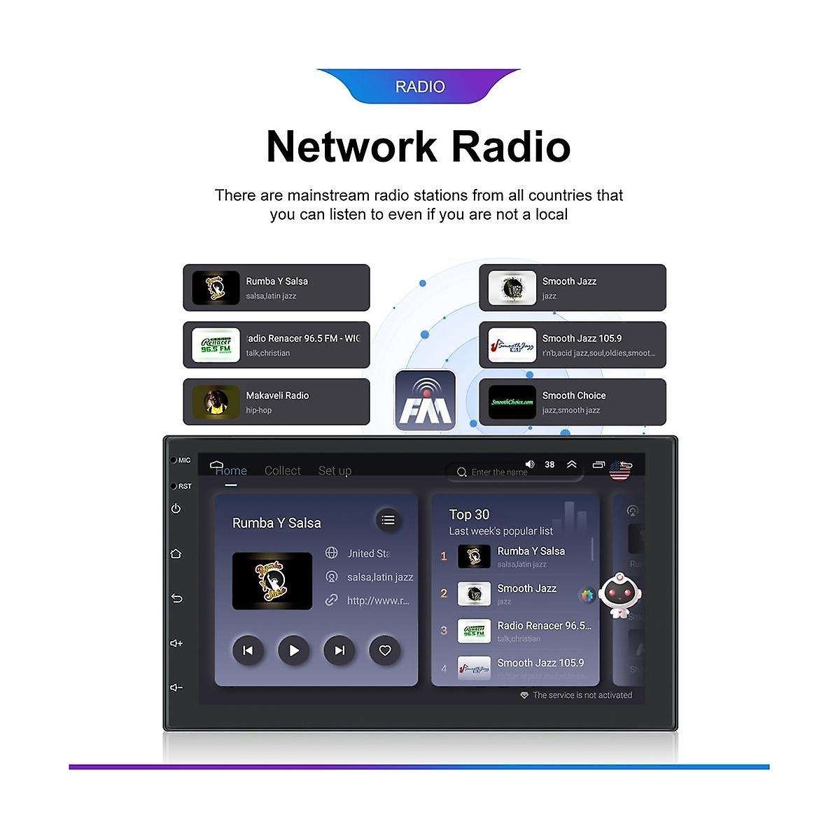 Android 13 7inch Car Radio 2 Din Wireless Carplay Android Auto Gps Navigation Multimedia Mp5 Player