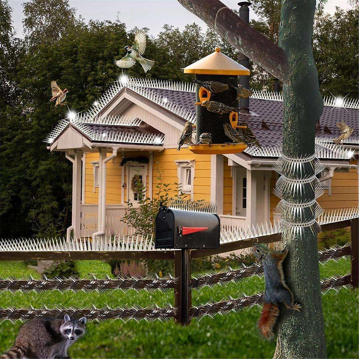 Anti Rat Snake Squirrel Baffle Blocks the Rat Crawling Natural Gas Water Pipe Air Conditioning Stab