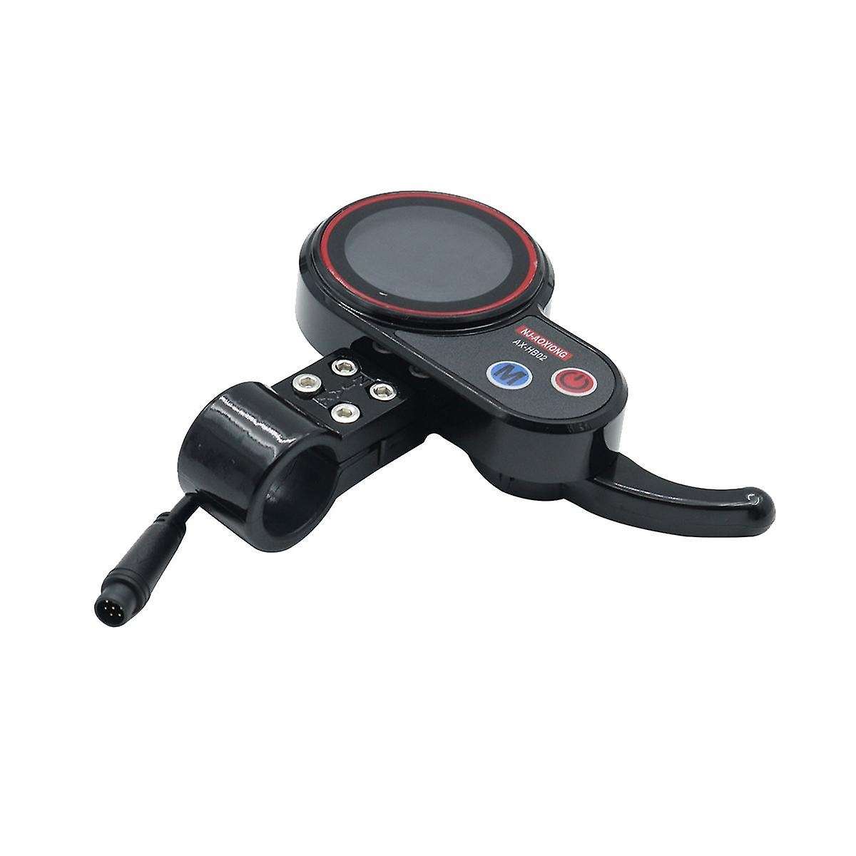 -aoxiong Ax-hb02 Electric Scooter Dashboard Meter+switch Button 36v 48v Adjustable 6pin for Electric