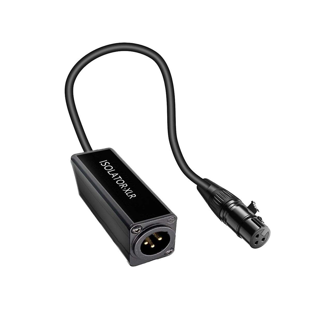 Audio Cable Isolator XLR Eliminates Noise Ground Loop Audio Isolator Eliminates Noise