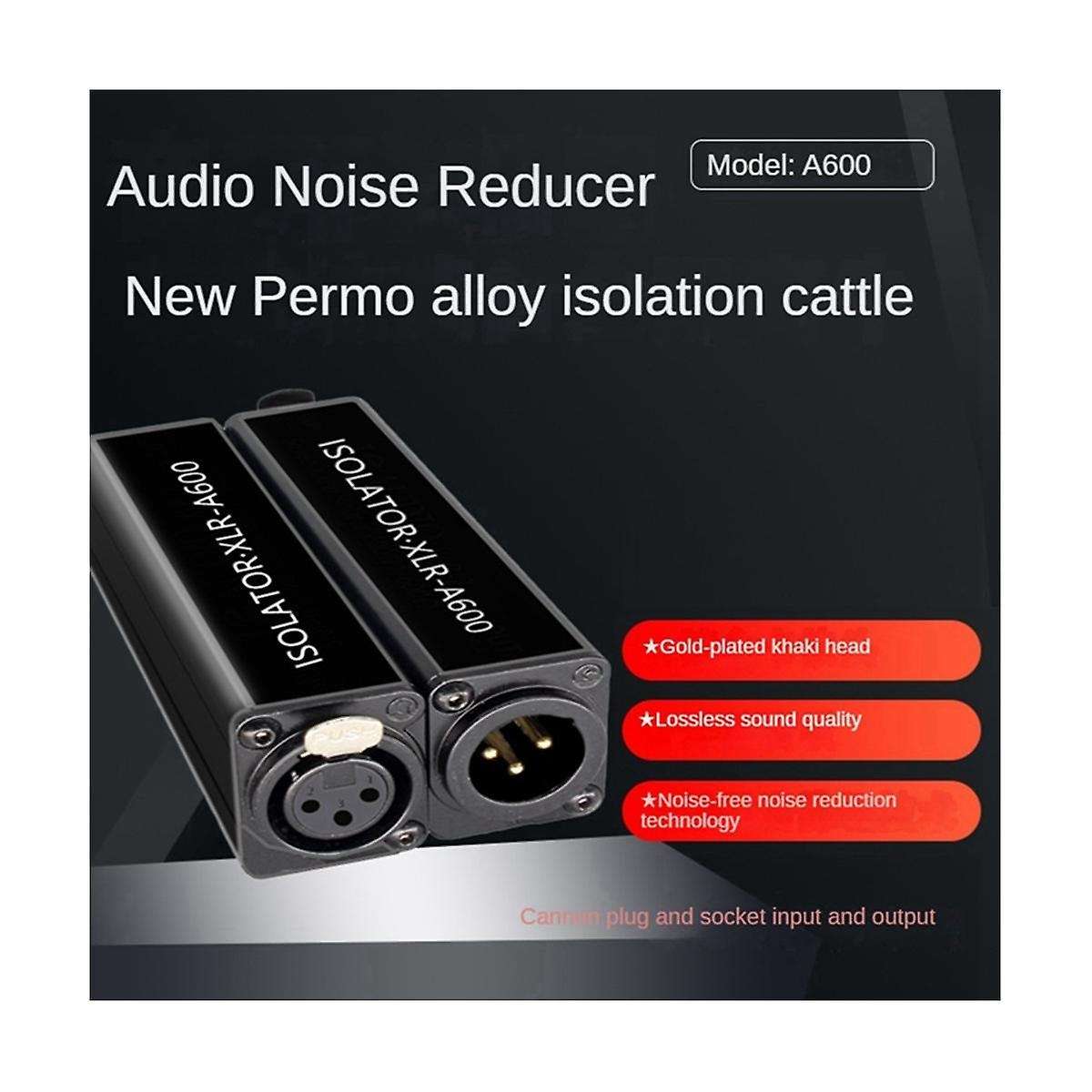 Audio Cable Isolator XLR Eliminates Noise Ground Loop Audio Isolator Eliminates Noise