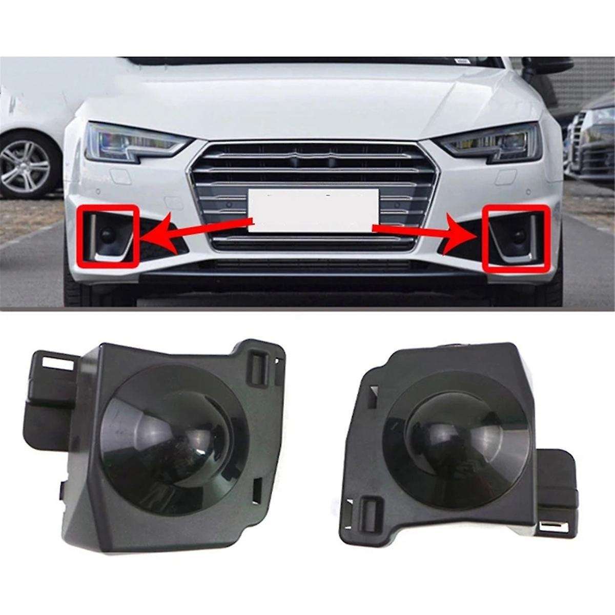 Auto ACC Radar Sensor Decoration Probe Bezel 8WD807819 8WD807820 for A4 B9 2017-2021 Fog Lamp Bezel