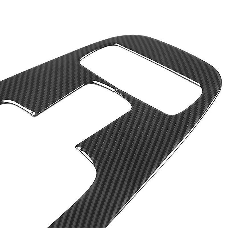 Auto Carbon Fiber Central Gear Panel Control Panel Decal Car Interior Modification for W167 /GLS 202
