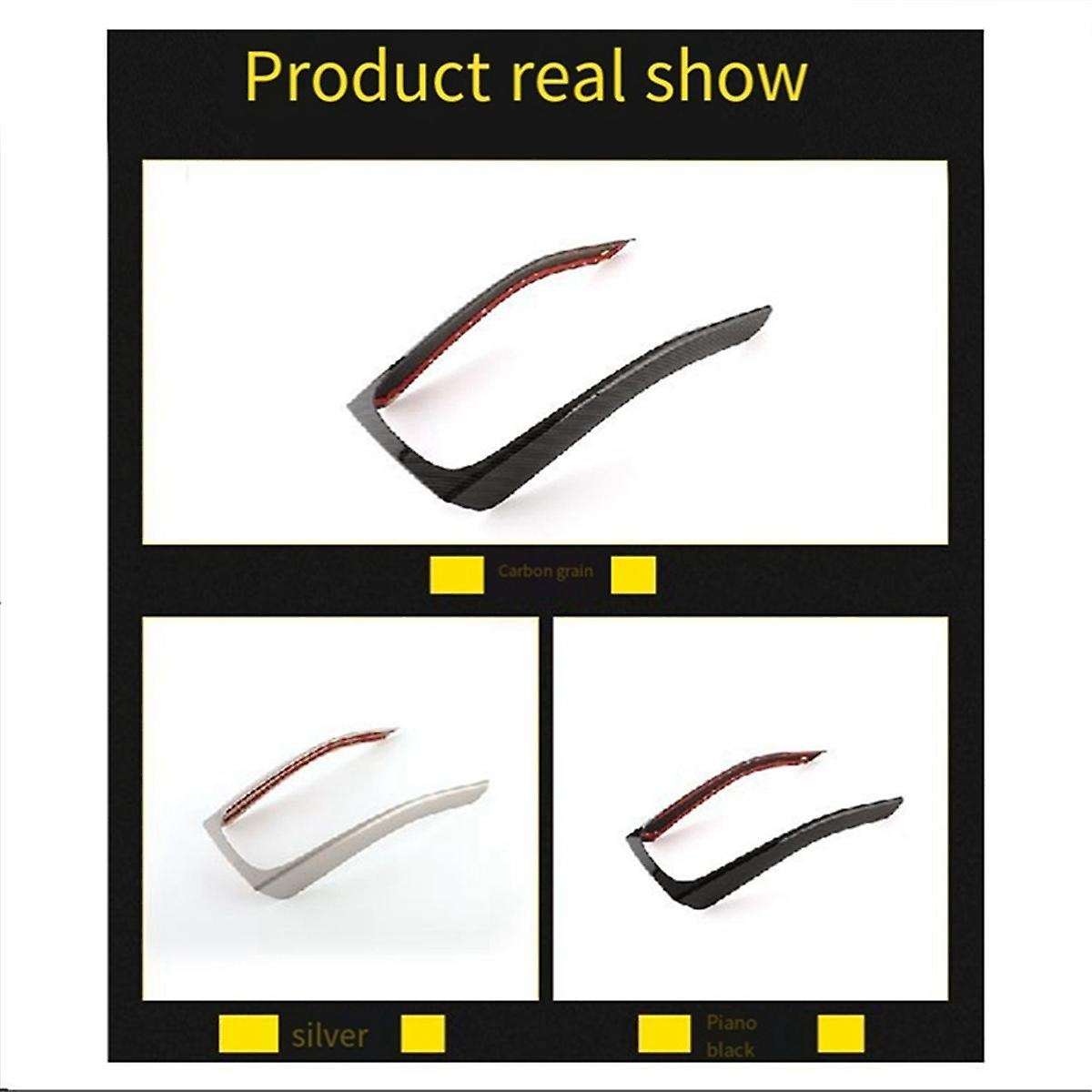 Auto Console Gear Frame Interior Decoration Accessories for 09-16 A4l/a5 S4 S5 Car Modification Car