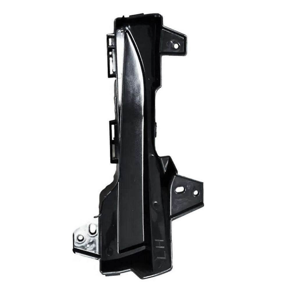 Auto Left Fog Light Frame Front Bumper Foglight Covers without Hole for Model 3 1490022-00-A Access