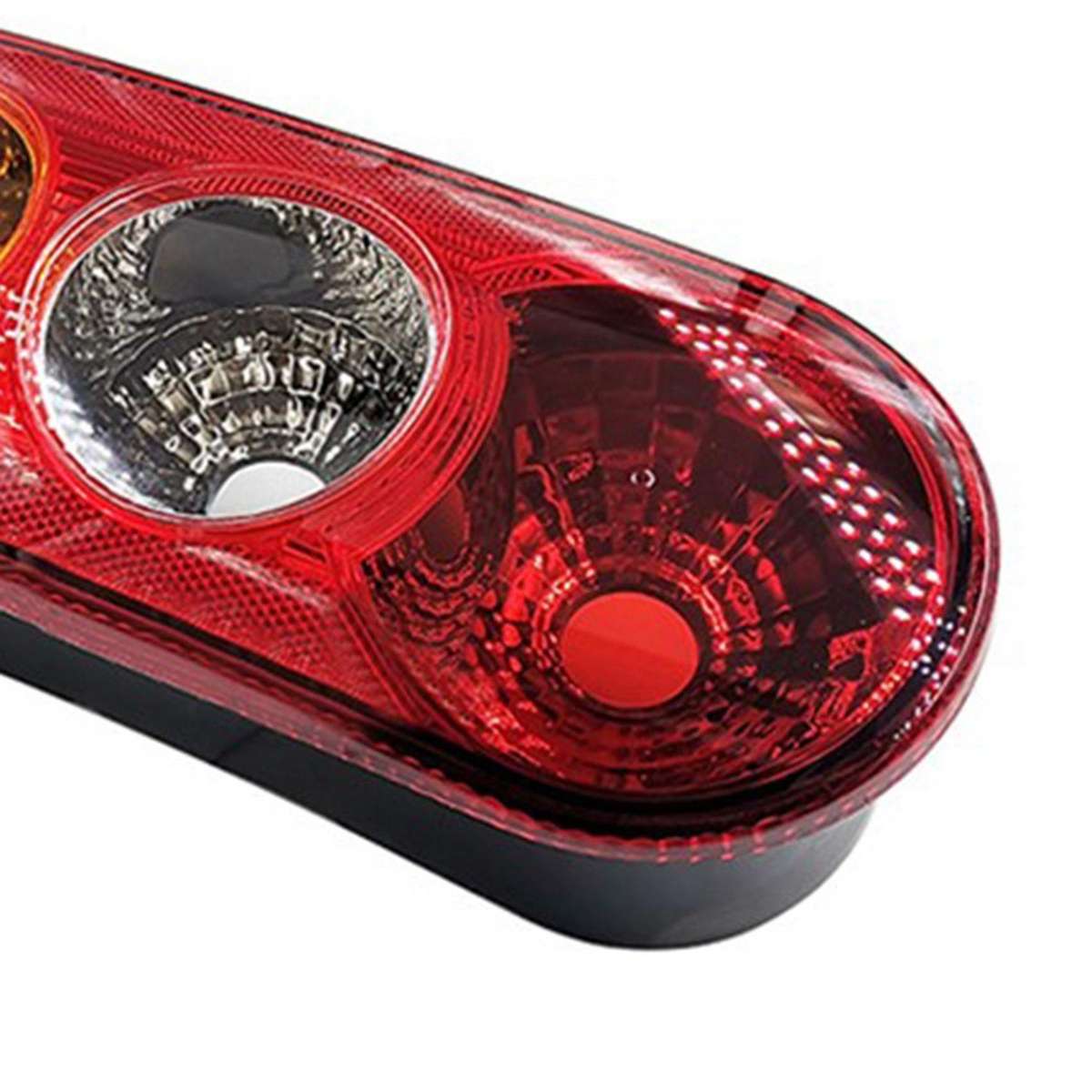 Auto Rear Bumper Tail Lamp Brake Light Turn Light Cover No Bulb for Transit MK7 Pickup 2009-2013 7C1