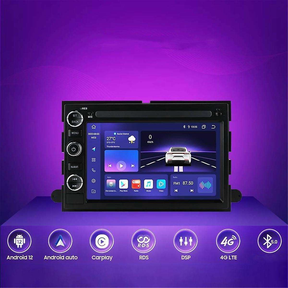 Auto Radio for F250 F350 Taurus Explorer Car Radio Multimedia Video Player Gps Carplay,8core 1g 32g