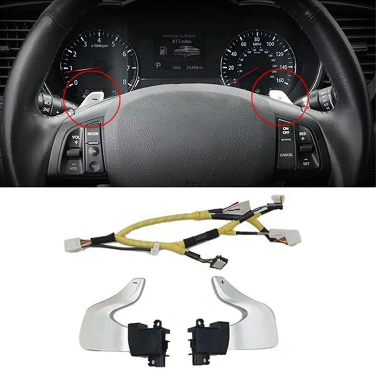 Auto Shift Paddles for 2011 2012 2013 2014 2015 K5 967702T000 967802T000